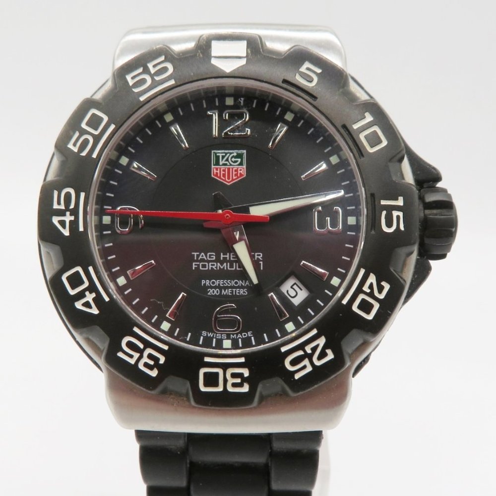 TAG Heuer Formula 1 WAC110-0 Men's Watch Rubber be